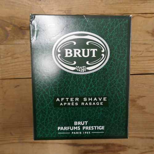 5006 - Ten 100ml bottles of Brut Parfums Prestige after shave