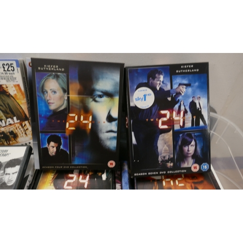 5010 - A large quantity of assorted DVDs and Blu-Rays including Miami Vice, Justice League, Blade Runner 20... 