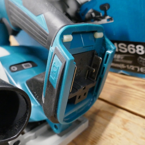 5015 - 2 boxed Makita LXT 18V lithium Ion 165mm brushless, cordless circular saws  *Returned items (may be ... 