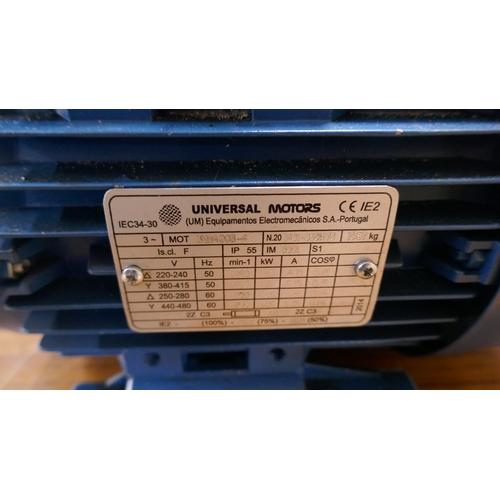 5063 - 2 electric motors - Electro Drivers Ltd and Universal motors  *This lot is subject to VAT