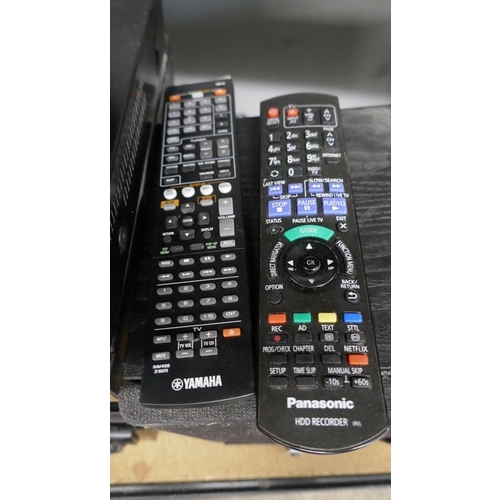 5021 - A quantity of Hi-Fi including a Canon S-C10, a Panasonic DMR-PWT530 Blue-Ray player, a Yamaha RX-V57... 