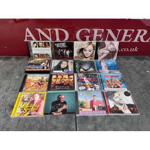 5038 - 2 trays of assorted CDs including Kathrine Jenkins Rejoice, Haley Westenra Pure, Von Doonican Christ... 