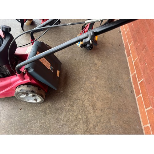 5054A - A Sovereign XS240 petrol drivenself propelled lawnmower, a Sovereign SLX25B petrol driven blower and... 