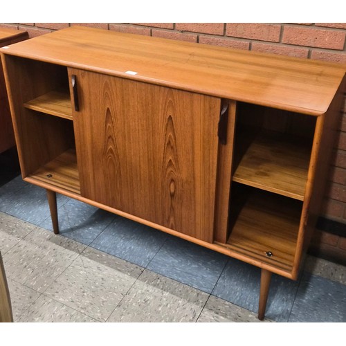 15 - A Danish teak two door sideboard