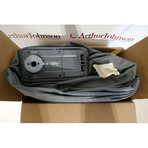 6058 - A Sealy Fortech airbed with built in pump   (389-44) *This lot is subject to VAT