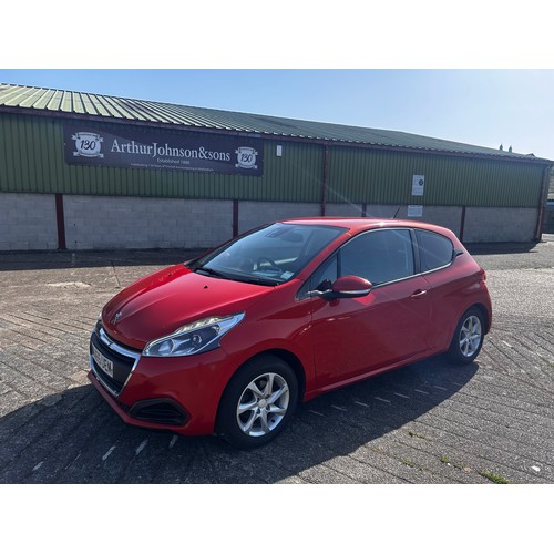5456 - A 2015 1.2 litre Peugeot 208 Active 3 Door Hatchback MK65 UEM 1200cc MOT until 16.02.27 - 68649 reco... 