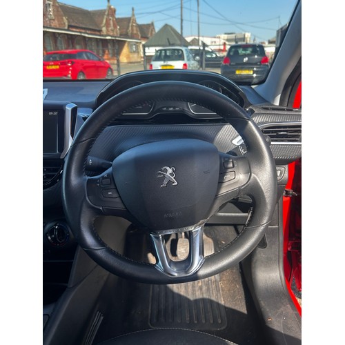 5456 - A 2015 1.2 litre Peugeot 208 Active 3 Door Hatchback MK65 UEM 1200cc MOT until 16.02.27 - 68649 reco... 