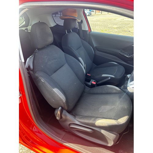 5456 - A 2015 1.2 litre Peugeot 208 Active 3 Door Hatchback MK65 UEM 1200cc MOT until 16.02.27 - 68649 reco... 