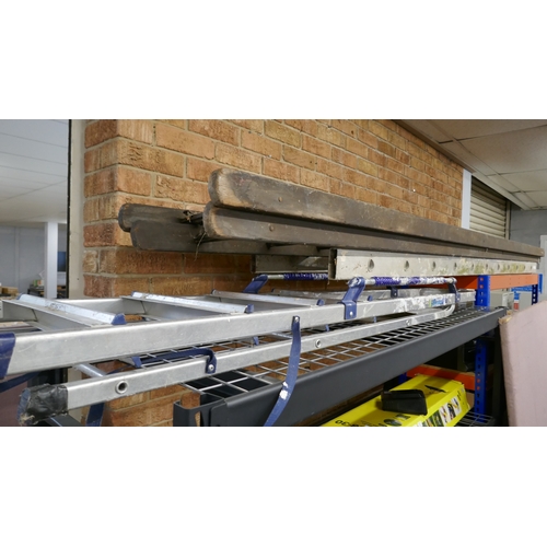 3 sets of assorted ladders