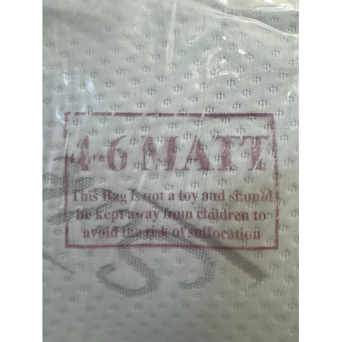 3109 - A double memory foam mattress