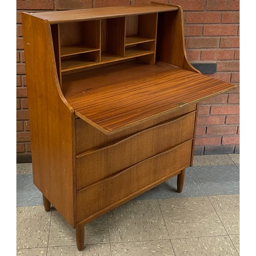 12 - A Danish teak bureau