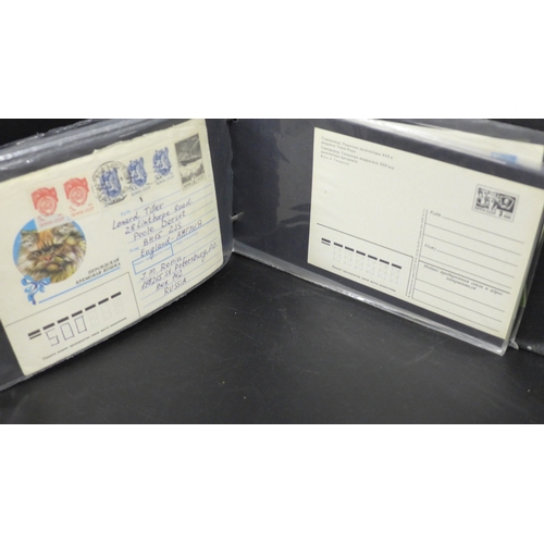 2018 - Stamps; an album of Russia postal history and postal stationery
