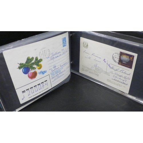 2018 - Stamps; an album of Russia postal history and postal stationery