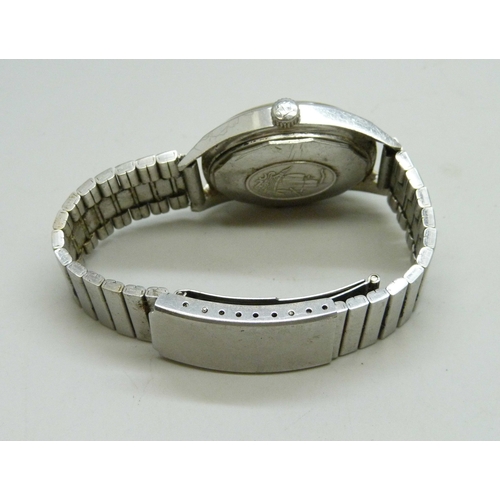 7309 - A Tissot Visodate automatic Seastar T12 wristwatch with date aperture, 38mm including crown