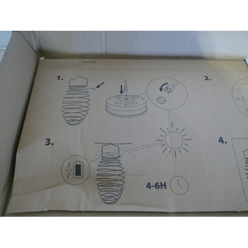6047 - A quantity of Haloo hanging solar lanterns (390-358) *This lot is subject to VAT