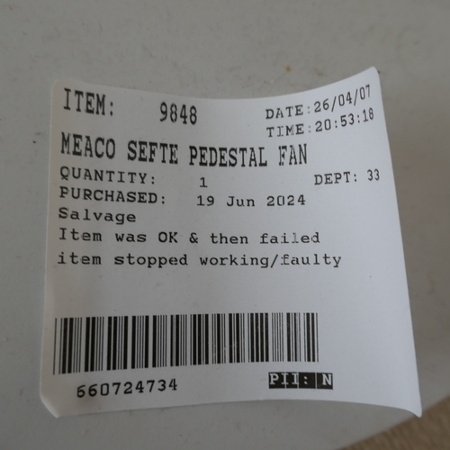 6058 - A Meaco Sefte 3-in-1 pedestal fan, original RRP £119.99 + VAT (390-330) *This lot is subject to VAT