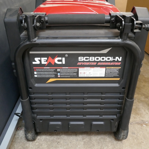 5046 - A Senci SC8000i-N 7000w, 459cc, 230v inverter generator *This lot is subject to VAT