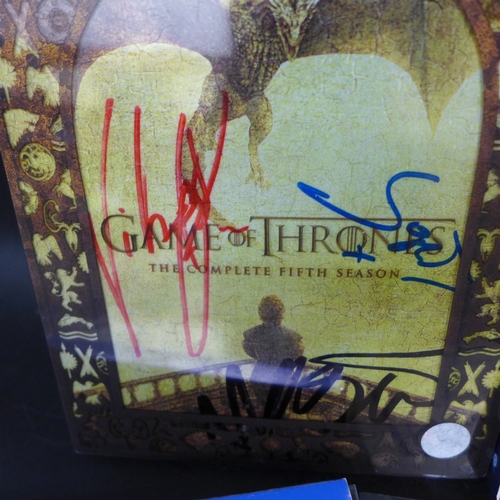 2020 - Game of Thrones; all seven seasons on five Blue Ray DVD sets, including The Complete First, Second a... 