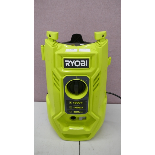 5052 - A Ryobi RY140 PWA 230V pressure washer and a Mac Allister MPWP1800-3 230v pressure washer  - *Return... 