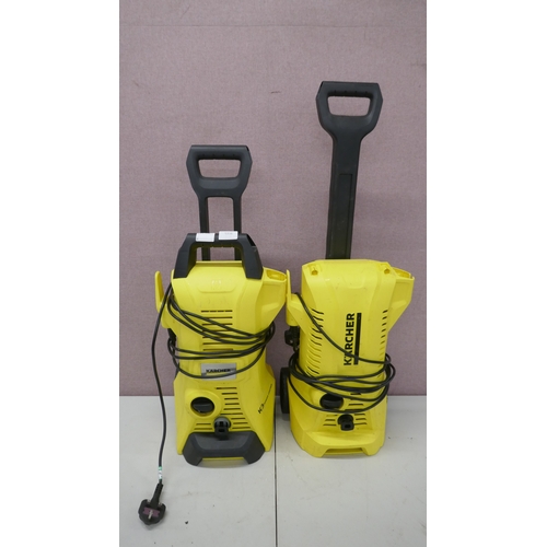 5053 - A Karcher K3 Power Control 230V pressure washer and a Karcher K2 power control pressure washer - *Re... 