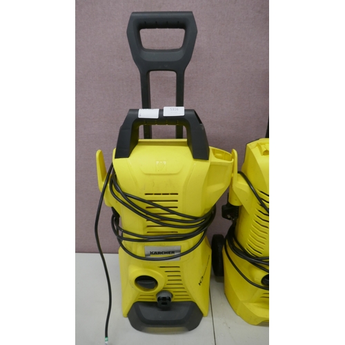 5053 - A Karcher K3 Power Control 230V pressure washer and a Karcher K2 power control pressure washer - *Re... 