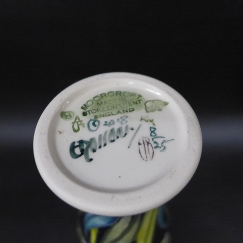 2013 - A Moorcroft vase, 8 of 25 limited edition, 21cm, boxed