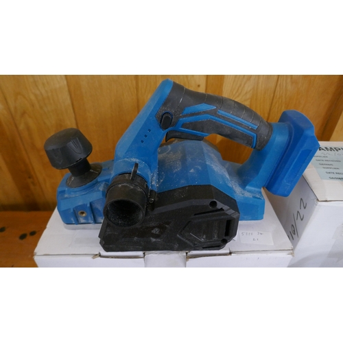 5058 - A sample battery powered electric planer and a sample pre-filler *This lot is subject to VAT