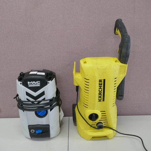5059 - Five assorted pressure washers **MacAlllister failed PAT test due to damaged cable - do not use *Ret... 