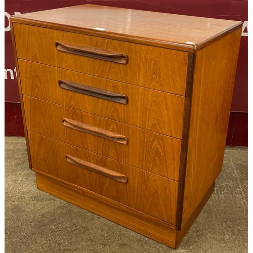 9 - A G-Plan Fresco teak chest of drawers