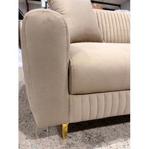 3101 - An Oxford three piece corner sofa 240x240 *This lot is subject to VAT