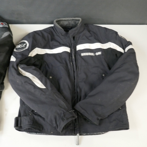 5004A - Two motorcycle jackets - Berik size 52 and an Oxford large 42