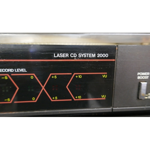 5013 - A quantity of Binatone stereo equipment including a Stereo Power amplifier, a MW/LW/VHF-FM stereo tu... 