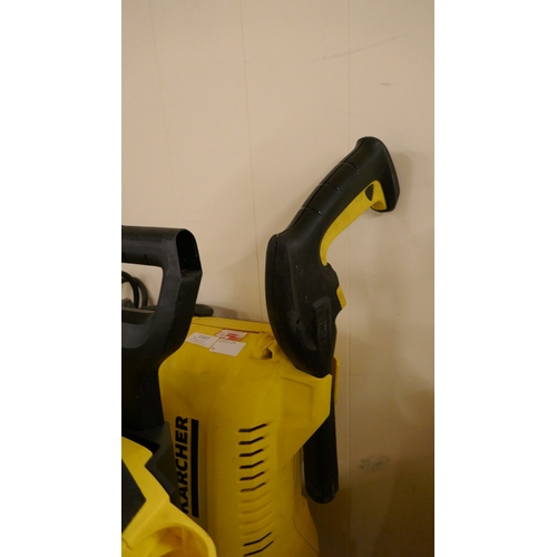 5051 - Six assorted Karcher pressure washers **One failed PAT test due to not having a fuse cap on the plug... 
