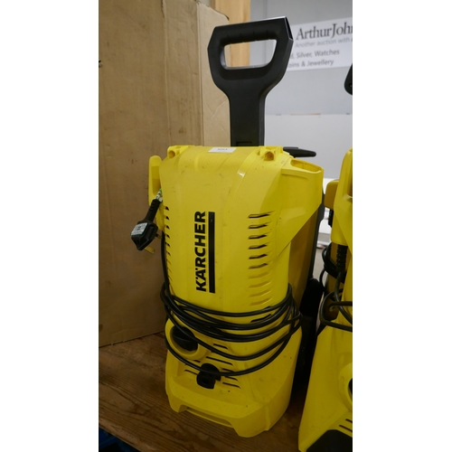 5053 - A Karcher K3 Power Control 230V pressure washer and a Karcher K2 power control pressure washer - *Re... 