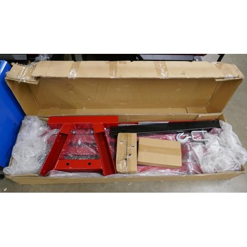 5069 - A sample 1 ton folding hydraulic engine hoist  *This lot is subject to VAT
