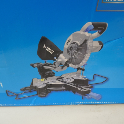 5095 - A Mac Allister MMIS2105-B sliding mitre saw  (Please note this is a returned item and may have missi... 