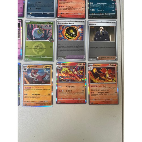 5018 - Assorted Pokémon cards including approximately 55 holo/reverse Holo cards and approximately 200 Poké... 