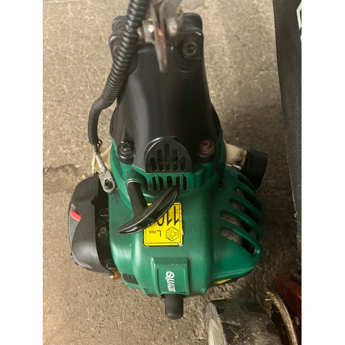 5023 - A Sovereign XSS40 H petrol driven lawnmower with an easy start NP130 engine and grass box and a mode... 
