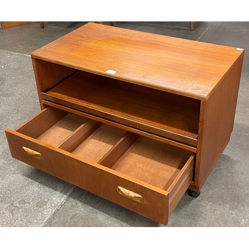 28 - A G-Plan Fresco teak media unit