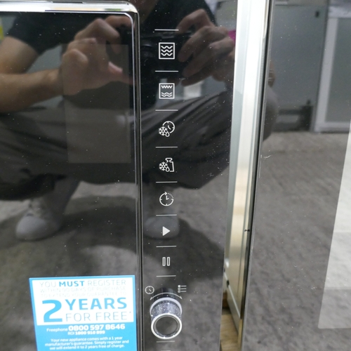 3122 - A Beko built-in microwave with grill  (damaged casing) (642-146) *This lot is subject to VAT