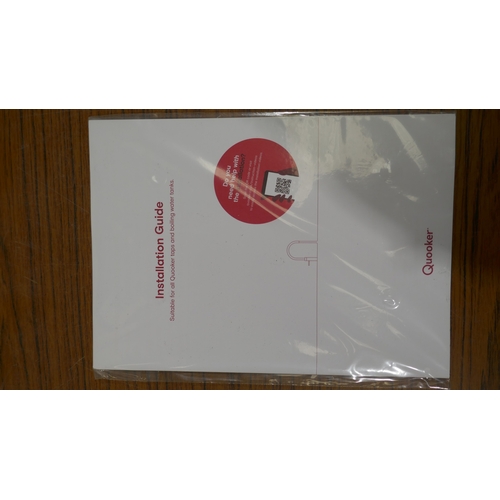3129 - A Quooker Flex 3n1 boiling chrome pro3 tank  (654-80) *This lot is subject to VAT