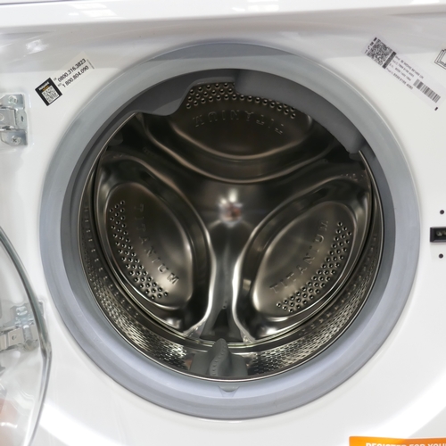 3154 - A Hotpoint 9+6kg integrated washer dryer (654-24) *This lot is subject to VAT