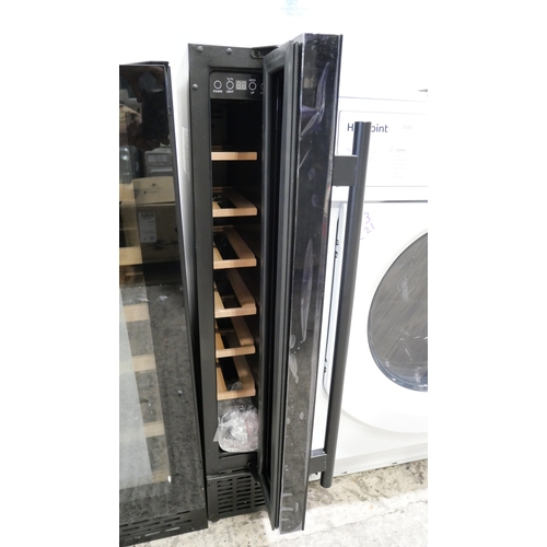3157 - An integrated slimline wine cooler (handle requires attention) (654-255) *This lot is subject to VAT