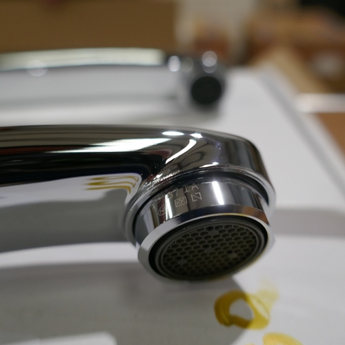 3138 - Two Iris chrome taps (650-180) *This lot is subject to VAT