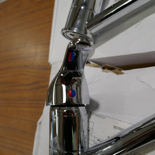 3138 - Two Iris chrome taps (650-180) *This lot is subject to VAT