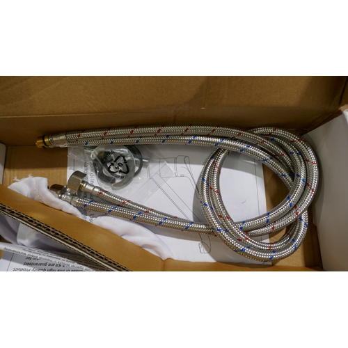 3138 - Two Iris chrome taps (650-180) *This lot is subject to VAT