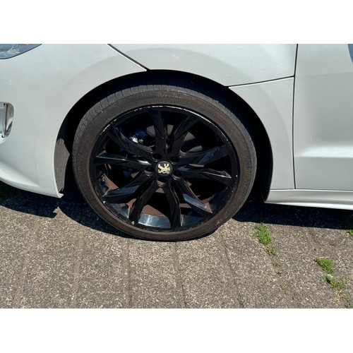 5330 - A white 2011 Peugeot RCZ GT THP-156, 1598cc 1.6 litre petrol sports coupe

Registration: NX61 RZZ
Mi... 