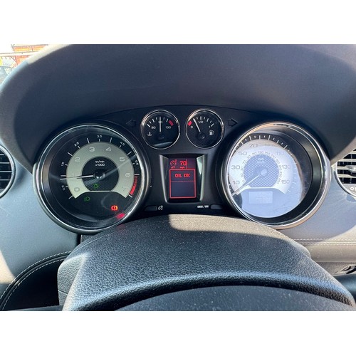 5330 - A white 2011 Peugeot RCZ GT THP-156, 1598cc 1.6 litre petrol sports coupe

Registration: NX61 RZZ
Mi... 