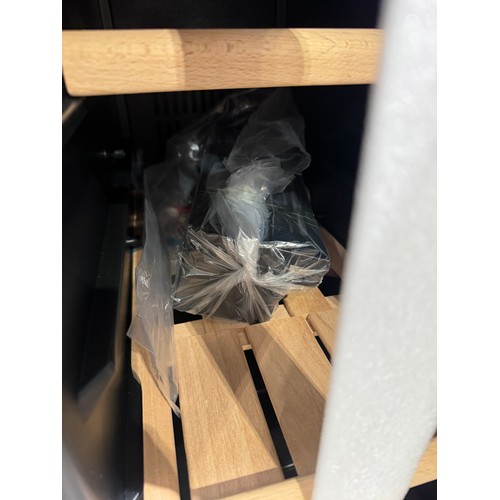 3159 - A Matrix under counter black wine cooler (missing shelves) (654-4) *This lot is subject to VAT