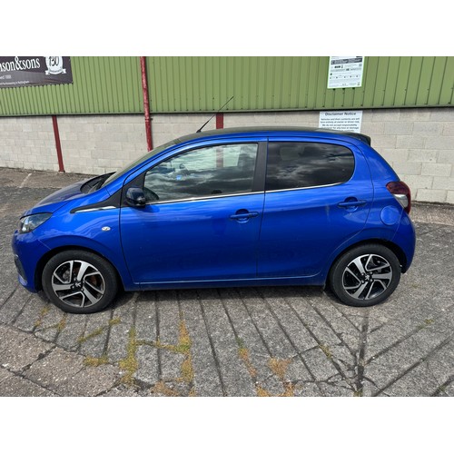 5322 - A Blue 2019 Peugeot 108 Allure 998cc, 1 litre , 5 door hatchback petrol car

Registration: AG19 OVY
... 